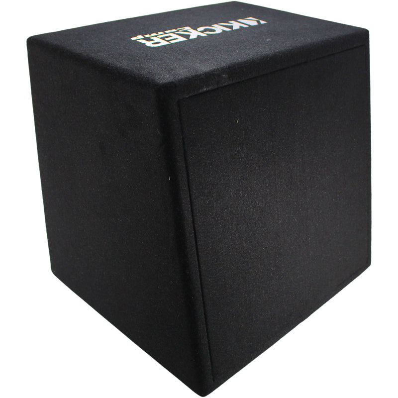 Kicker Comp Series 12" 150W RMS 4-OHM Single Subwoofer Vented Enclosure/43VC124
