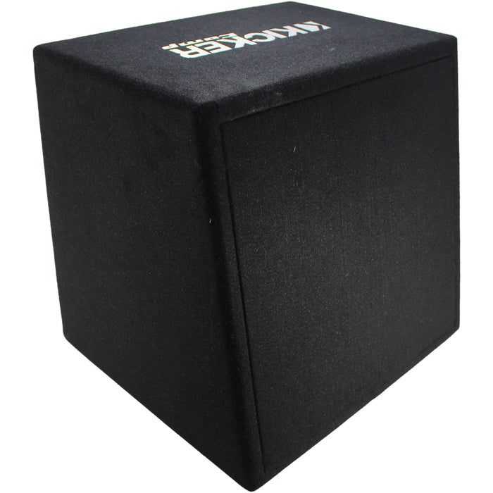 Kicker Comp Series 12" 150W RMS 4-OHM Single Subwoofer Vented Enclosure/43VC124