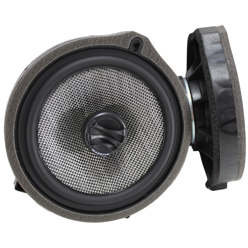Massive Audio HON6X 6.5" Honda OEM Drop-In, 160W Coaxial Speaker Kit
