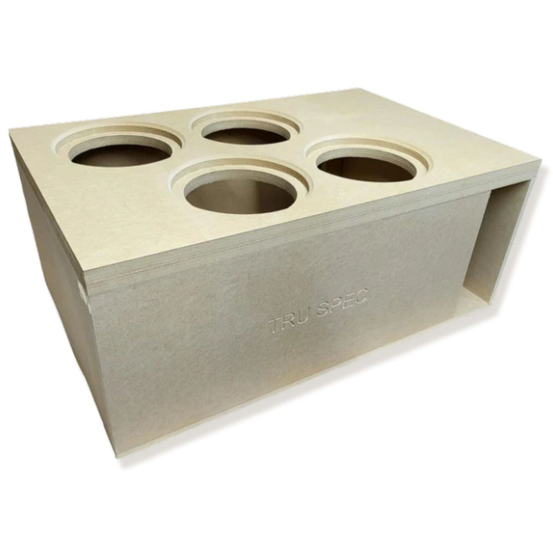 B2 Audio 4x RAGE V3 8" Subwoofer Combo with Tru Spec Four-Up Enclosure