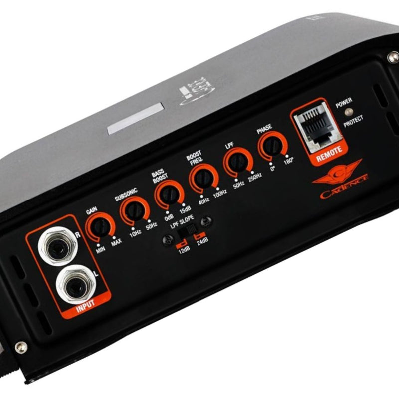 Cadence 1800 Watt 1-Ohm Class D Monoblock Car Audio Amplifier QRS1.1800D