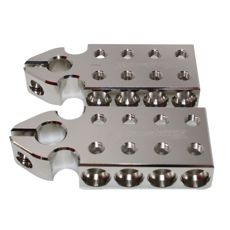 ILL Customz 8 Input Style SAE Aluminum Battery Terminals (Pair) LC-8-INPUT-SAE