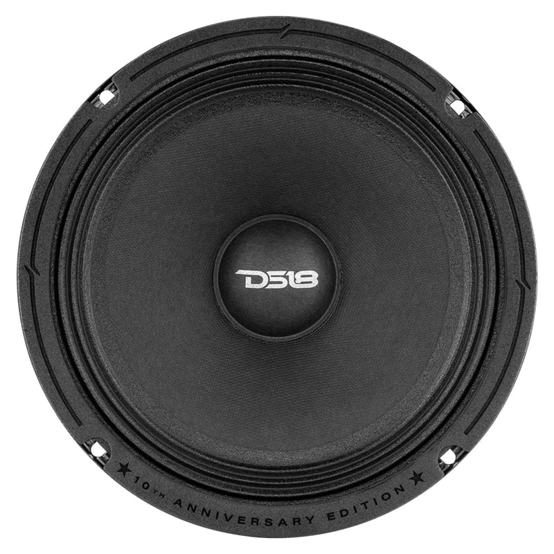 DS18 10th Anniversary 8" 275 Watt RMS 8-Ohm Mid-Bass Loudspeaker PRO-88XA