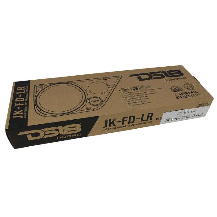 DS18 Back Door Left and Right Refit Kit for Jeeps 6.5"Midrange+Tweeter JK-BD-LR