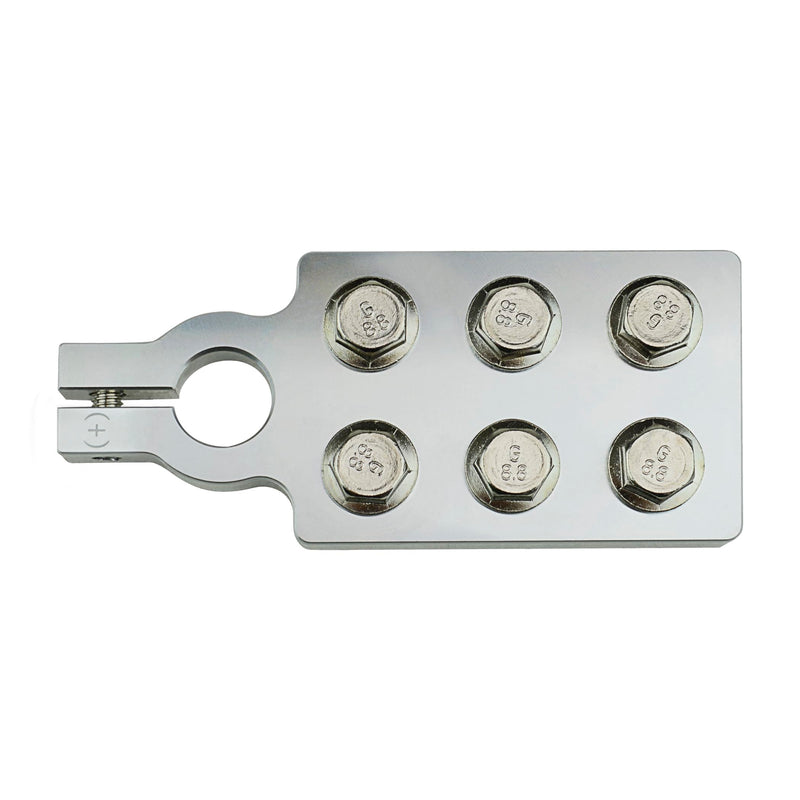 Audiopipe Aluminum 0Ga/4Ga/6Ga Multi Cable Positive Battery Terminal BT-600P