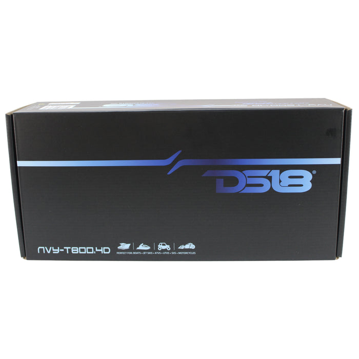 DS18 HYDRO Series 4-Channel Marine 2400 Watt Class-D 2-Ohm Amplifier