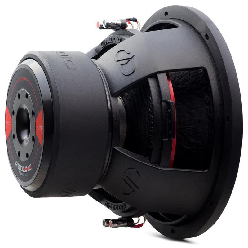 DD Audio 12" Dual 2 Ohm 3600W Peak/1200W RMS Power Tuned Subwoofer 712d-D2