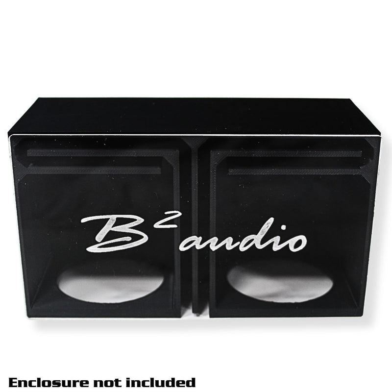 B2 Audio Logo Engraved Acrylic Lid for Dual Rampage RC2 3D Boxes
