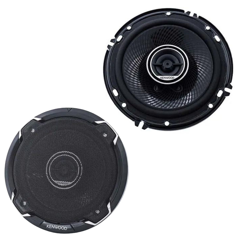 One Pair of 6.5" 4-Ohm & One Pair of 6x9" 4-ohm Speakers w/ Bluetooth Car Radio