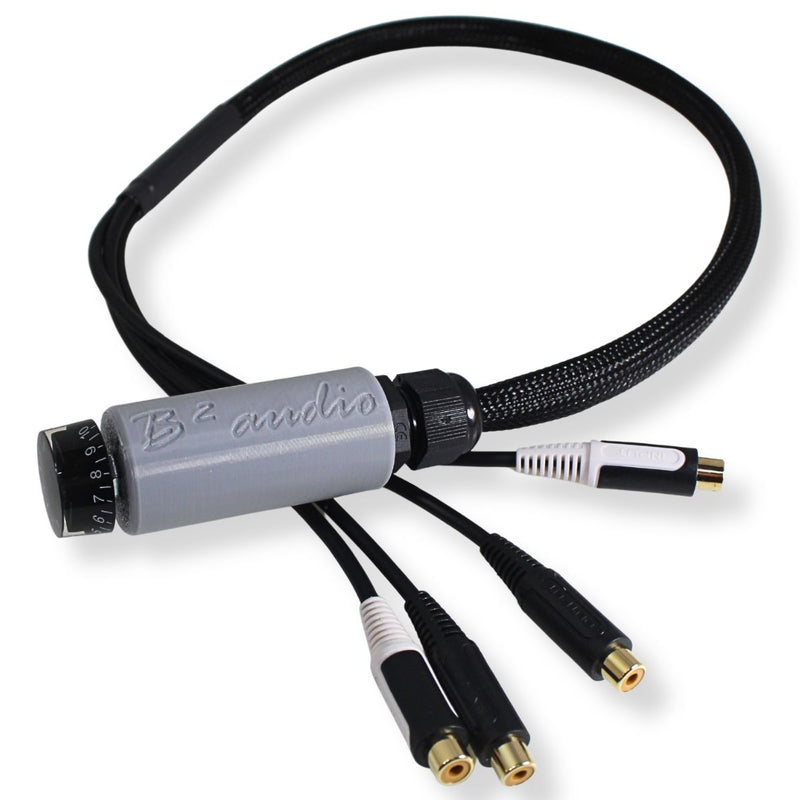 B2 Audio Eco Single 30" Plastic RCA Bass Knob Remote