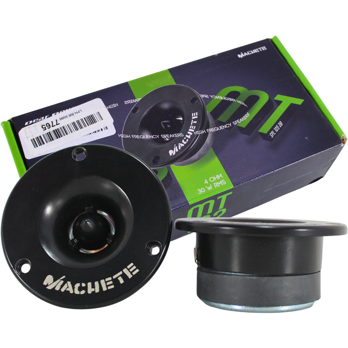 Deaf Bonce Machete Black 120 Watt 4-Ohm High Frequency Bullet Tweeter OPEN BOX