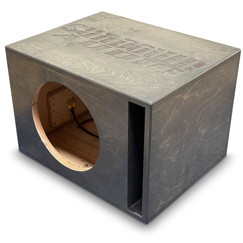 2000W RMS DVC 1 or 2-Ohm 12" X Series V3 Subwoofer w/Single 12" Birch Ported Box