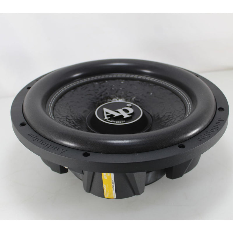 Audiopipe 12" 800W Max Dual Voice Coil 4-Ohm Shallow Mount Subwoofer OPEN BOX