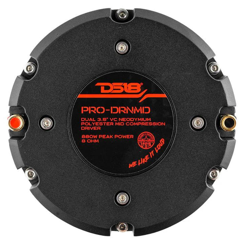 DS18 PRO 2" Throat Bolt-On Neodymium 440 Watt Dual Voice Coil 8-Ohm Driver