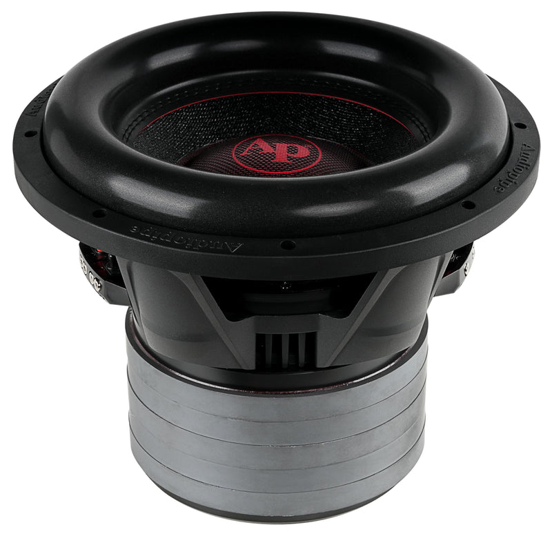 Audiopipe Five Stack Sub 12" 2400 Peak Strontium Magnet 4-Ohm TXX-BDC-V-12D4