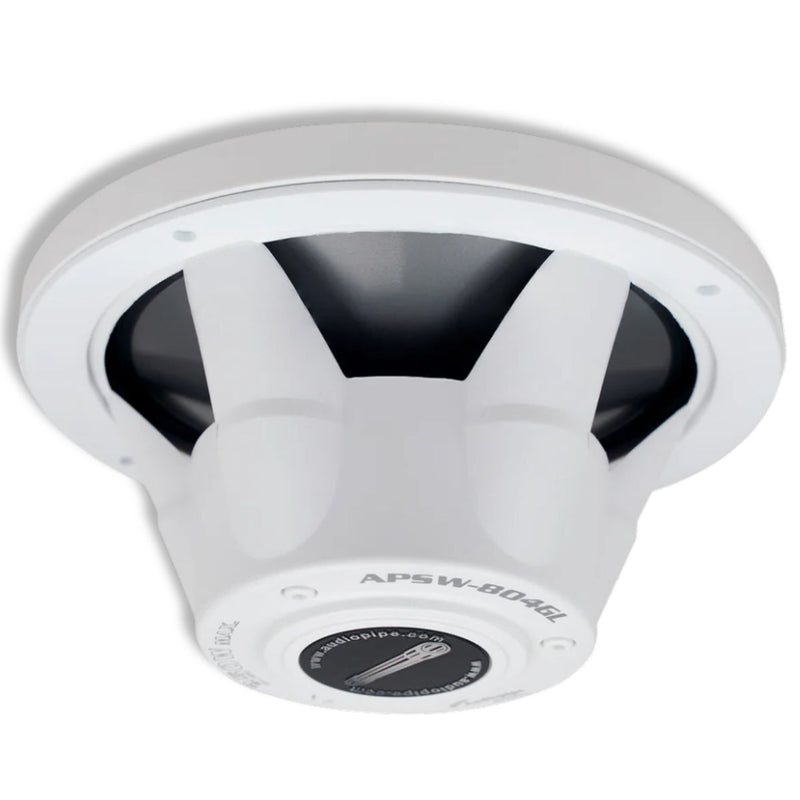 8" 175W RMS Coaxial 2-Way Marine Speaker Pair w/ RGB LED Lights | APSW-804SP