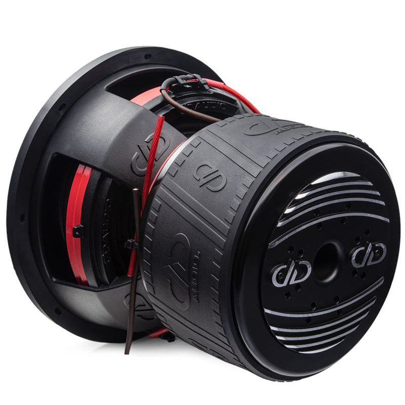 DD Audio 12 Inch Dual 2 Ohm 7500W Peak/2500W RMS Power Tuned Subwoofer 812F-D2