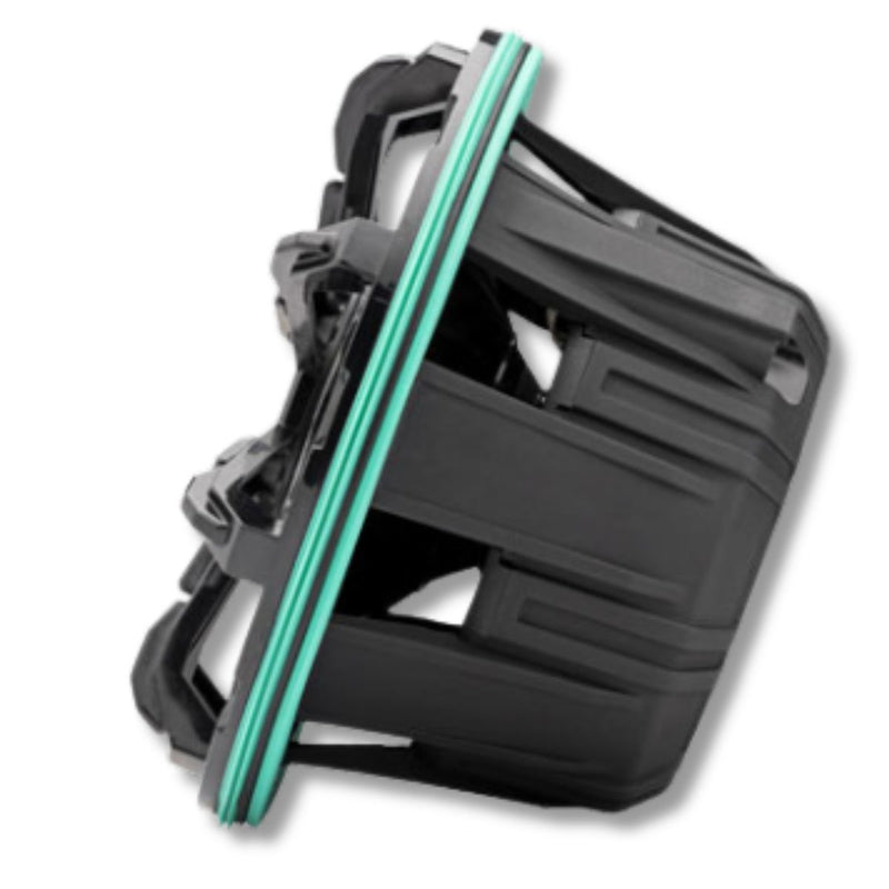 8" 200 Watts RMS 4-Ohm Marine LED Component Speakers Pair With Tweeters & Grills