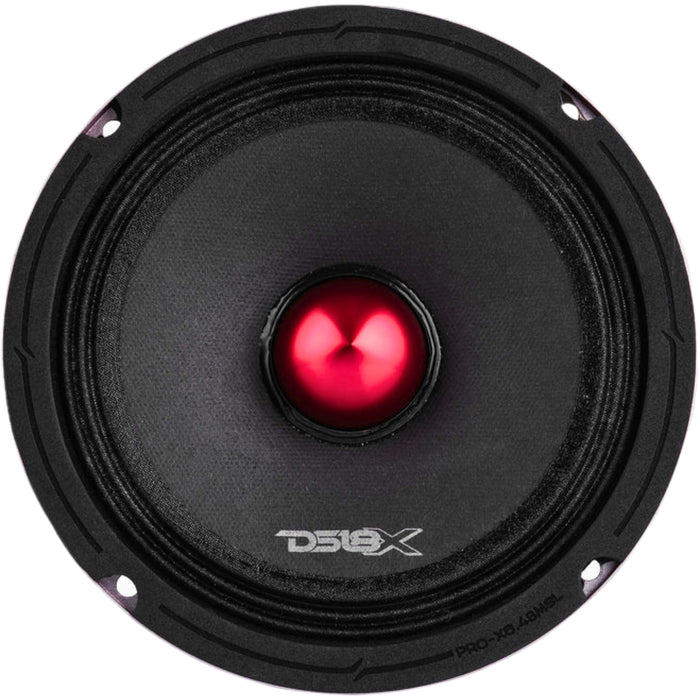 DS18 Pro-X 6.5" 200W RMS 4-Ohm Shallow Mid-Range Bullet Loudspeaker/PRO-X6.4BMSL