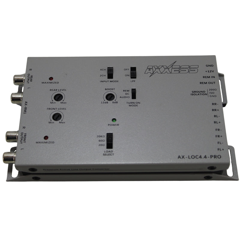 AXXESS 4-Channel Active Line Output Converter with Bass Boost