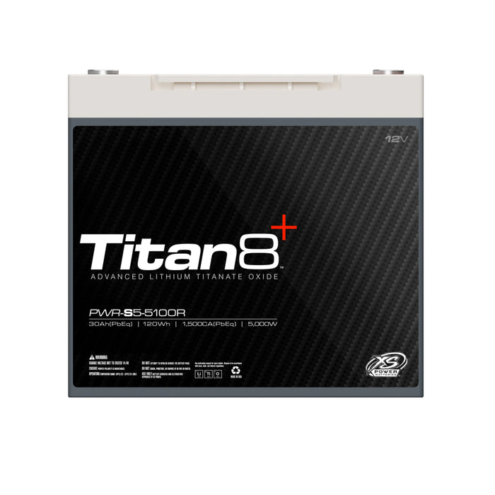 XS Power Titan 8 5000 Watt 12V 2000 Max Amps Lithium PWR-S5-5100R