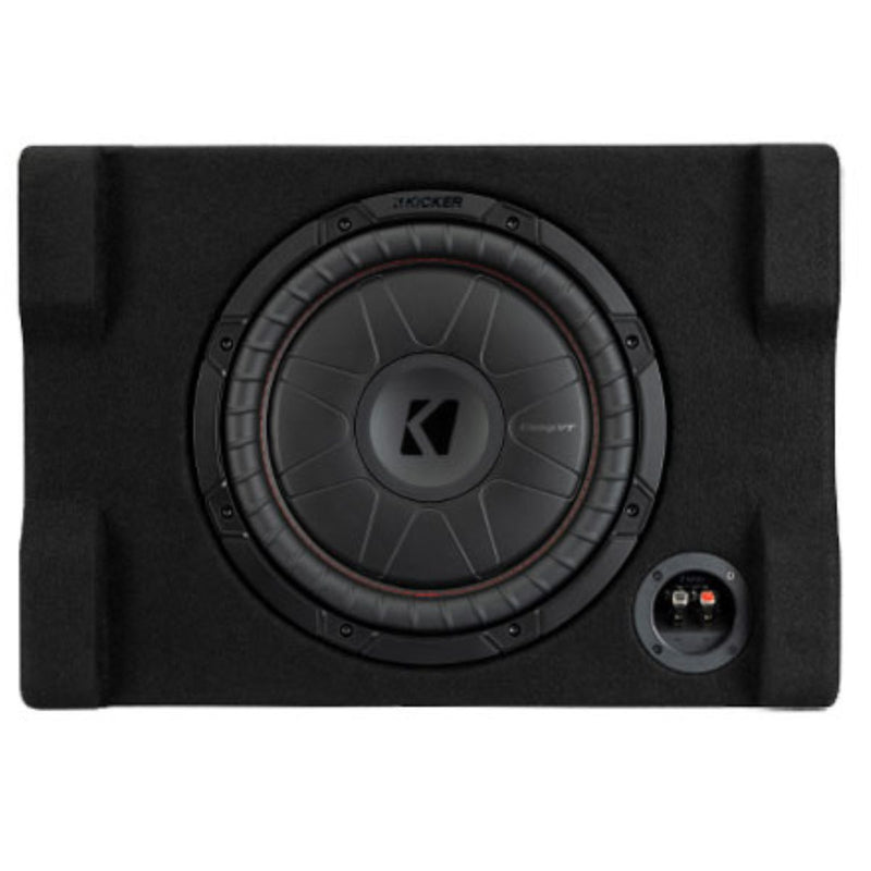 12" CompVT Down-Firing Subwoofer Enclosure, 2-Ohm, 900W Peak Kicker 52CVTDF122