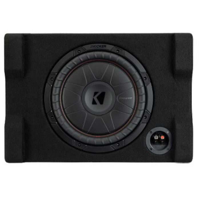 12" CompVT Down-Firing Subwoofer Enclosure, 2-Ohm, 900W Peak Kicker 52CVTDF122