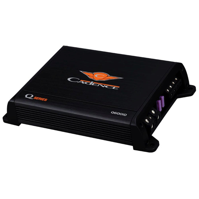 Cadence 600 Watt 1-Ohm Monoblock Class D Car Audio Amplifier Q6001D