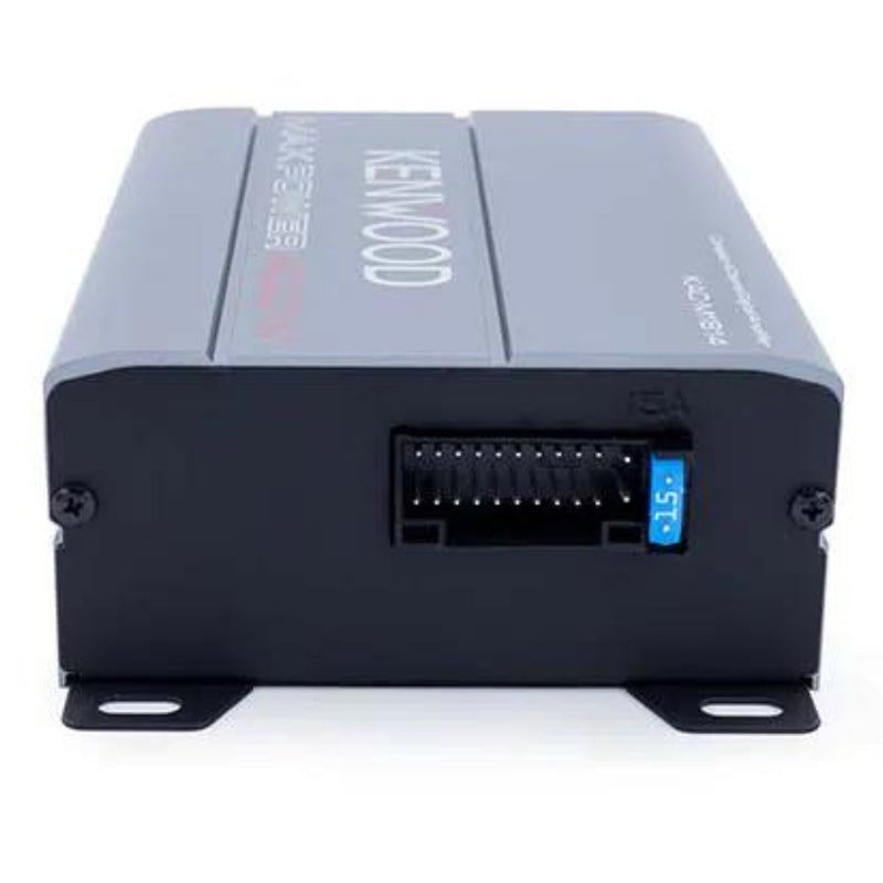 Kenwood Class D 4 Channel 4 ohm 400 Max Bridgeable Power Marine Amplifier