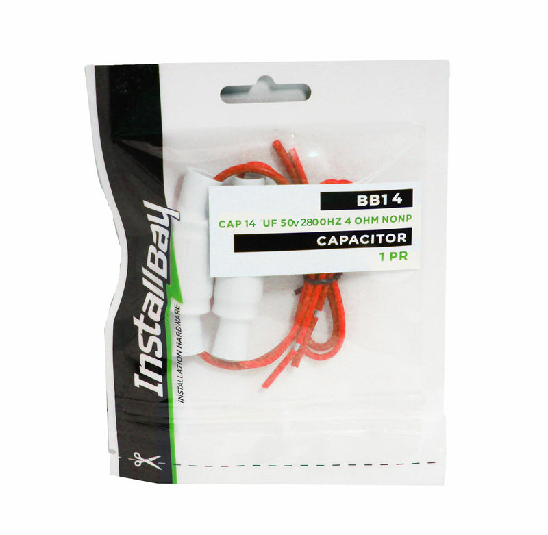 Install Bay 14UF 50V 2800Hz 4 Ohm Non Polar Universal Bass Blockers / BB14