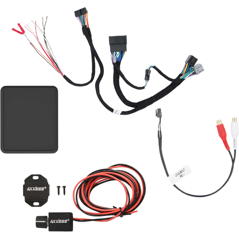 Axxess Subwoofer Interface w/ Bass Knob & Vehicle T-Harness For GM 21+