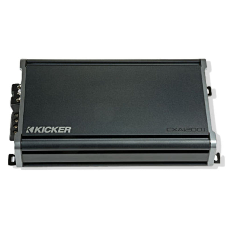 Kicker CX Series Monoblock Bass Amplifier Class D 1200W RMS 1 Ohm + Install Kit