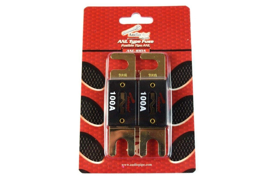 Audiopipe 100 Amp 32V Gold Plated ANL Car Audio Fuses AP-ANL-100A