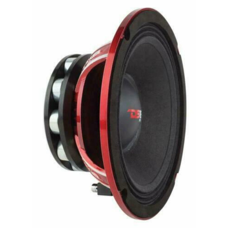 DS18 800W Mid Bass Neodymium Motorcycle Midrange 4 Ohm Car Speaker 8" PRO-NEO8R