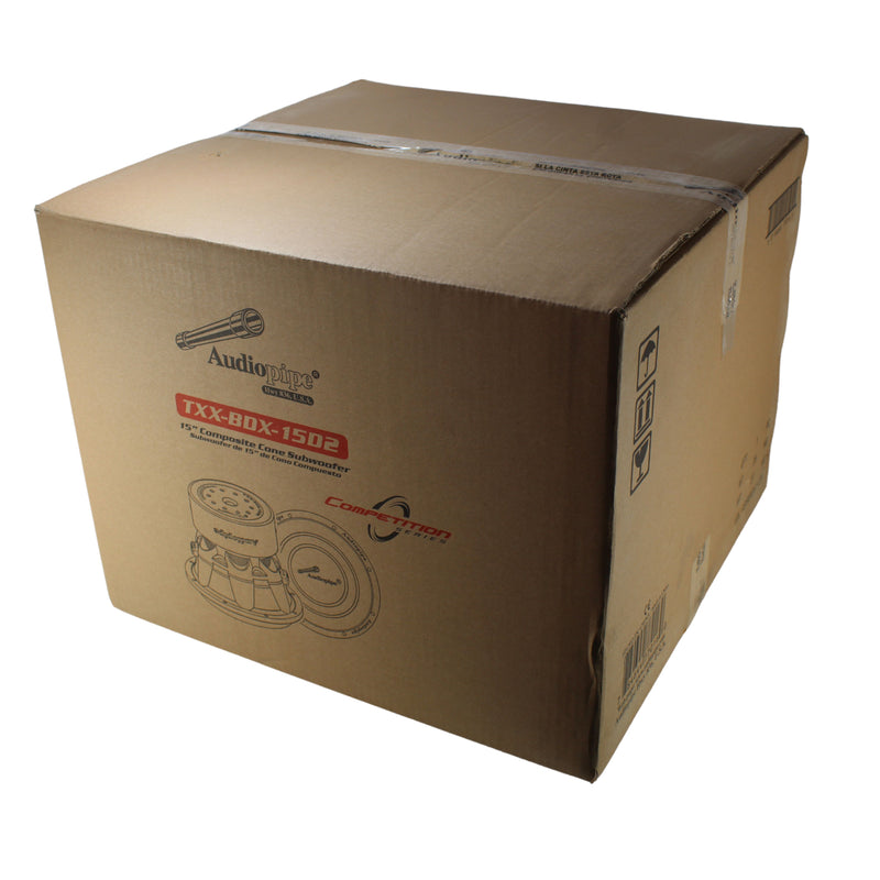 15" 2000W RMS 3" Dual 2-Ohm SPL Car Audio Competition BDX Audiopipe Subwoofer