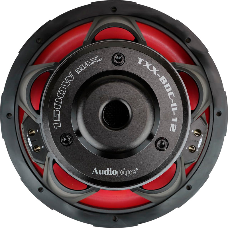 Audiopipe 12" TXX-BDC Series 4 Ohm Dual Voice Coil 1500 Watts MAX Subwoofer