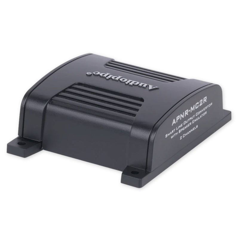 2 Channel Smart Signal Speaker Wire to Hi/Lo RCA Line-Out Converter