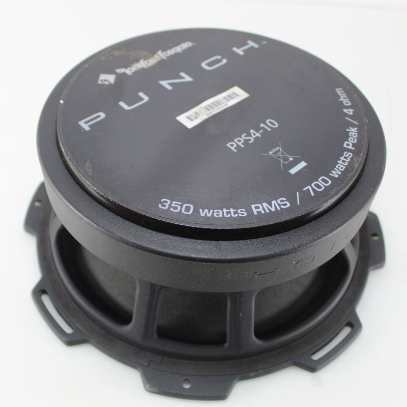 Rockford Fosgate PUNCH Pro 10" 350W RMS 4-Ohm Midrange Loudspeaker OPEN BOX