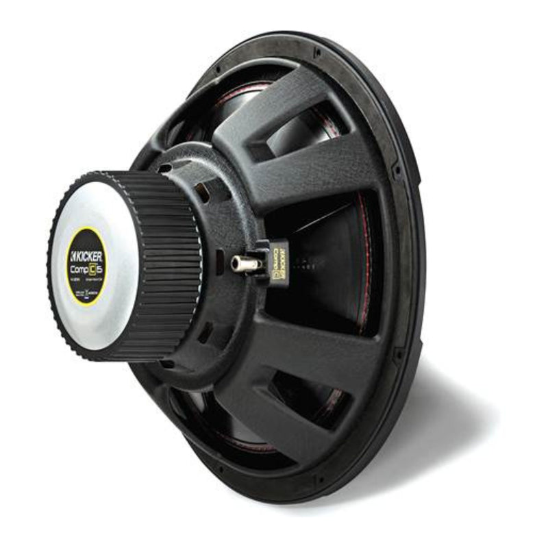 Kicker CompC Series 15" 4 Ohm Voice Coil Car Subwoofer 1200W Peak 44CWCS154