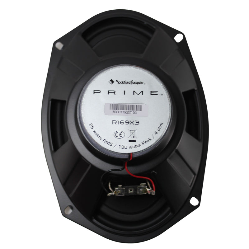 Pair of 6x9" 65W RMS 4-Ohm Coaxial Speakers & 1-Din Bluetooth AM/FM Car Radio