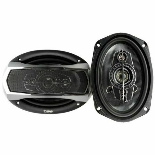 Pair of DS18 6x9" Car Audio Speakers 520W 4 Ohm Coaxial Speakers SLC-N69X