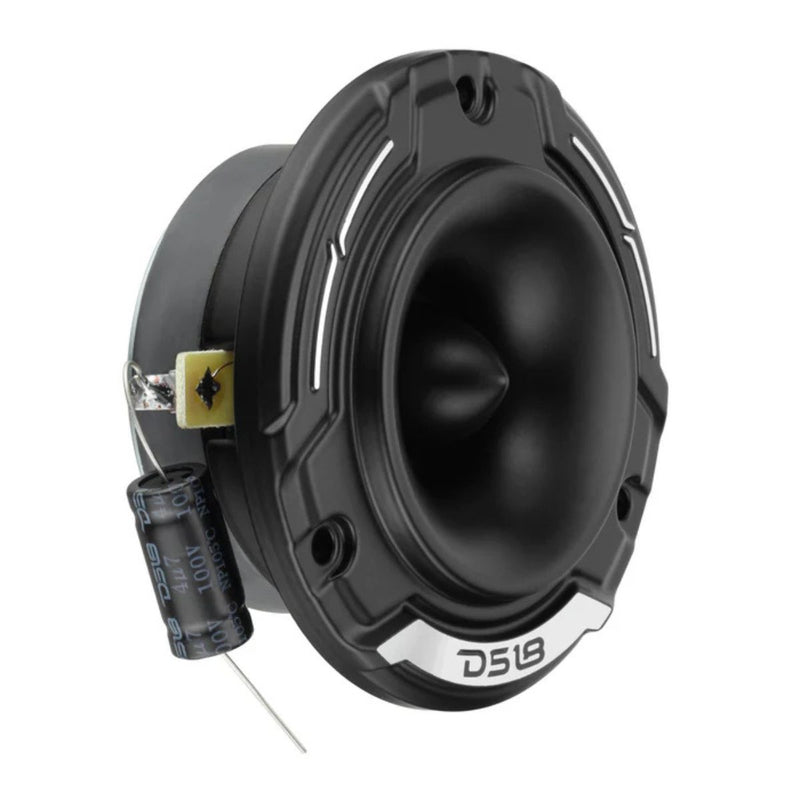 3.8" 50W RMS 4 Ohm Super Bullet Tweeter Shallow Mount Pair DS18 PRO-TWZ1S