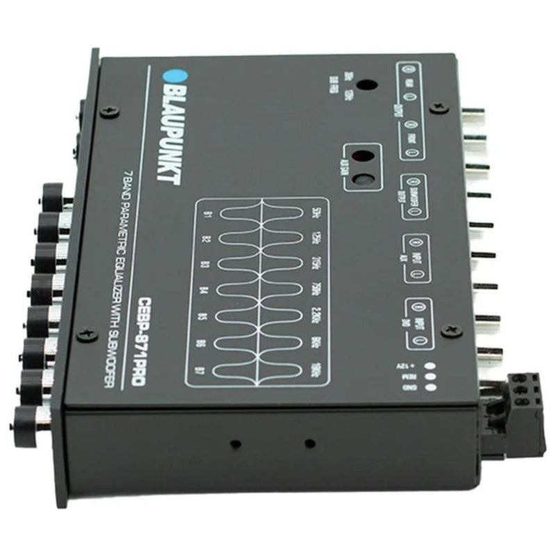 7-Band Half DIN Car Audio Equalizer 7V RMS Output Blaupunkt CEBP-871PRO