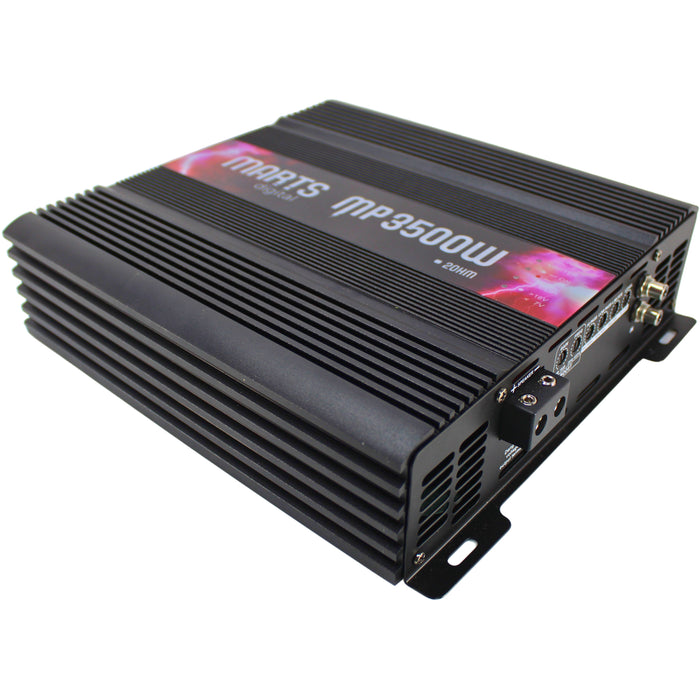 Premium Monoblock 3500W RMS 2-Ohm Class-D Amplifier Marts Digital OPEN BOX