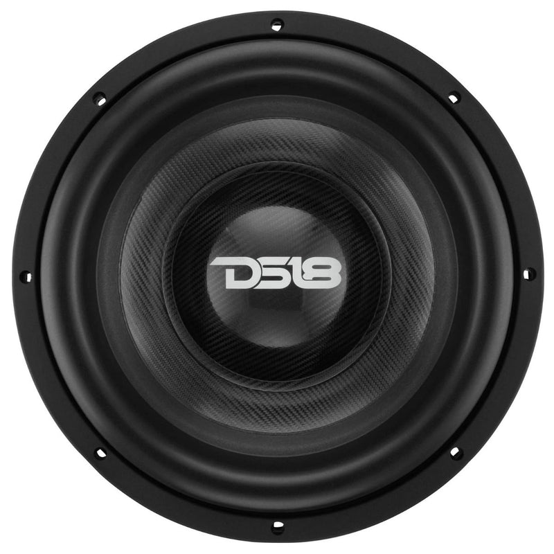 DS18 15" 3500W RMS Dual 2-Ohm Carbon Fiber Car Subwoofer CARBON15.2D
