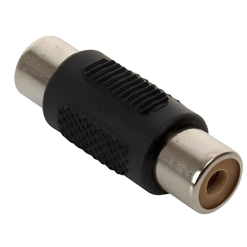 Install Bay Female-to-Female Nickel Plated RCA Barrel Connectors x 4