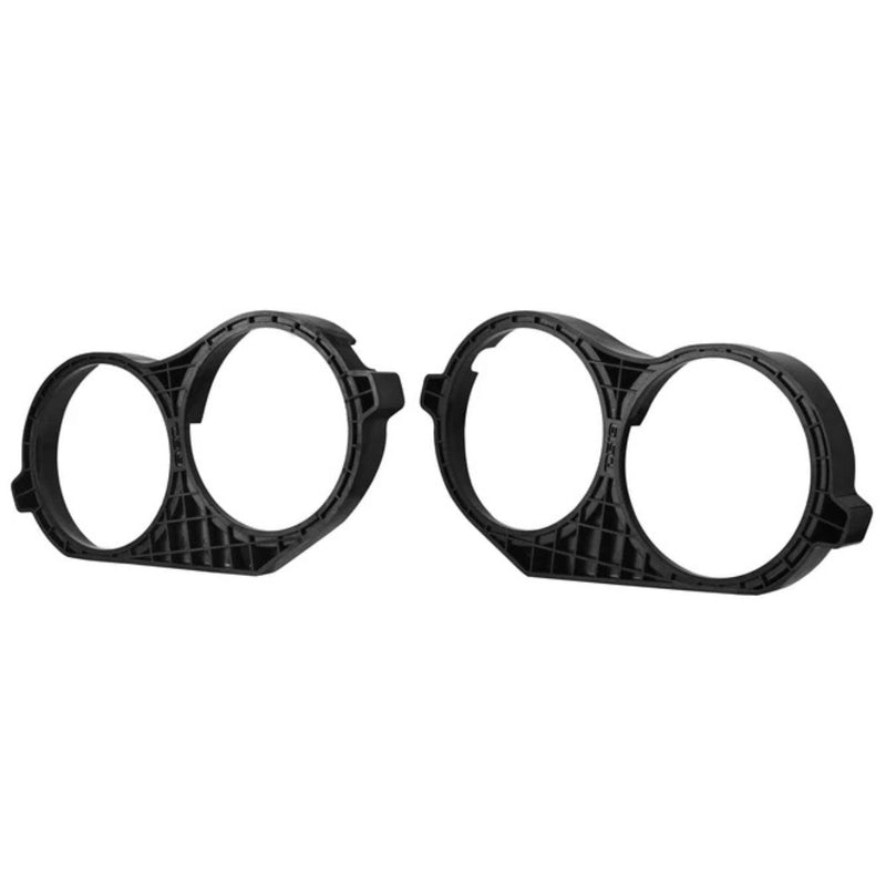 Pair Dual 10” Speaker Adapter Kit for Harley Davidson Saddlebags 2014–2023, ABS