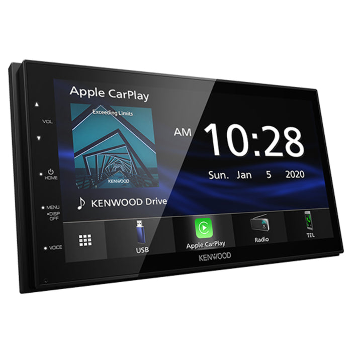 Kenwood CarPlay/Android Auto Receiver DMX4707S Plus SiriusXM SXV300v1 Vehicle Tuner Kit