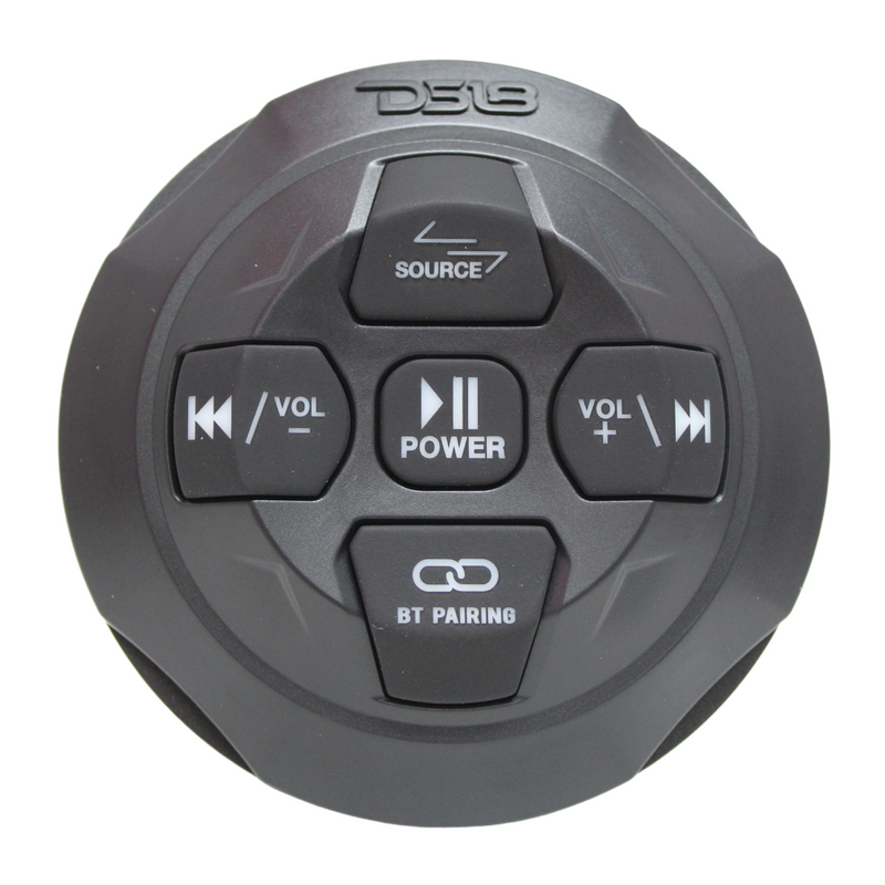 DS18 Waterproof Wireless USB BT Audio Receiver with Controls and Mic BTRCRMIC