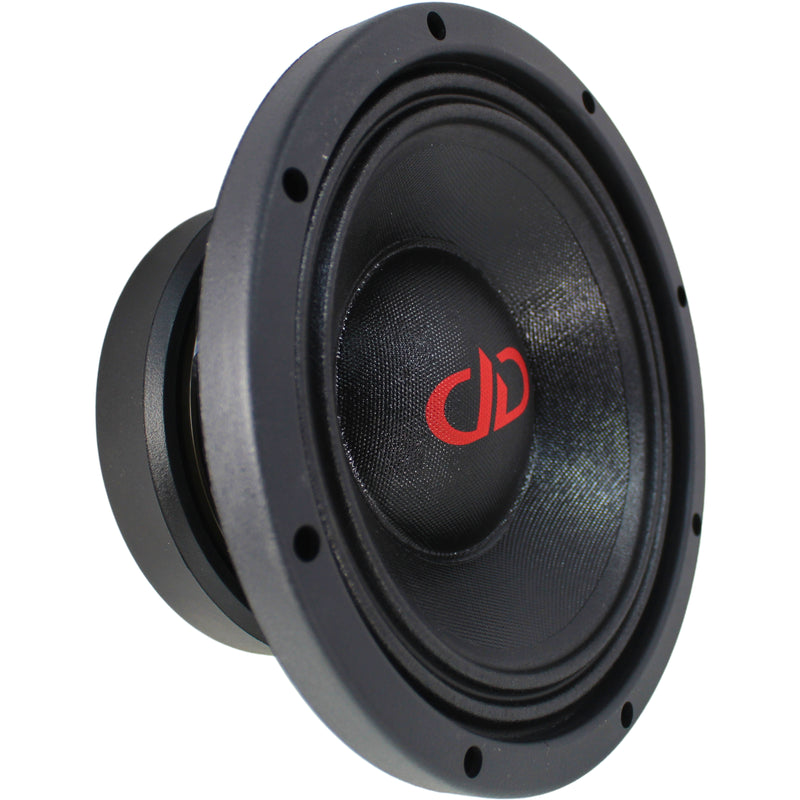 DD Audio VO-W Series 8" 150W RMS 4-Ohm SVC Voice Optimized Midwoofer / VO-W8B-S4